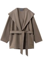 【アンクレイヴ/uncrave】のメルトンリバー フーデットコート 人気、トレンドファッション・服の通販 founy(ファニー) ファッション Fashion レディースファッション Fashion for Women アウター Coat / Outerwear Collection コート・ロングコート・ピーコート Long Coats, Peacoats & More ショート Short, Short Length ミドル Middle Length, Mid Height メルトン Melton, Heavy Wool エレガント 上品 Elegant thumbnail トープ|ID: prp329100004875002 ipo3291000000036362150