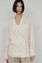 【ガリャルダガランテ/GALLARDAGALANTE】の【手洗い可】2WAYシャツジャケット 人気、トレンドファッション・服の通販 founy(ファニー) ファッション Fashion レディースファッション Fashion for Women アウター Coat / Outerwear Collection レディースジャケット・軽アウター Jackets とろみ Fluid, Flowy Fabric ジャケット Jacket, Outerwear 羽織 Haori, Light Jacket thumbnail アイボリー|ID: prp329100004875007 ipo3291000000036362190