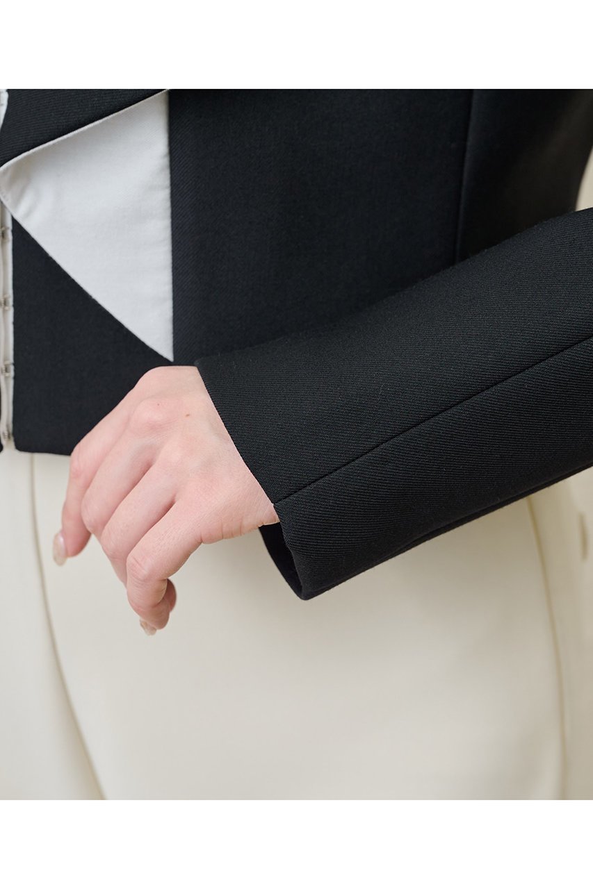 【ウィムガゼット/Whim Gazette】のBIGショールカラージャケット 人気、トレンドファッション・服の通販 founy(ファニー) 　ファッション　Fashion　レディースファッション　Fashion for Women　アウター　Coat / Outerwear Collection　レディースジャケット・軽アウター　Jackets　ショール　Shawl, Wrap　ジャケット　Jacket, Outerwear　フォルム　Silhouette, Form　ボンディング　Bonding, Bonded Fabric　other-7|ID: prp329100004875011 ipo3291000000036362235