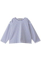 【ミディウミ/MidiUmi】のBD wide PO プルオーバー 人気、トレンドファッション・服の通販 founy(ファニー) ファッション Fashion レディースファッション Fashion for Women トップス・カットソー Cut & Sew Tops シャツ・ブラウス・オフィスカジュアル Elegant Blouses & Button-Ups ロングTシャツ・Tシャツ Longline T-Shirts & Tees カジュアルプルオーバー・ニットトップス Pullovers & Knit Tops / Casual Pullovers カットソー・ベーシックTシャツ Cut-and-Sewn Tops / Stretch Tees & Basics スリーブ Sleeve, Long Sleeve / Short Sleeve ボーダー Border, Stripe リラックス Relax, Relaxed Fit ロング Long, Long-Length ワイド Wide, Wide Fit thumbnail blue|ID: prp329100004875012 ipo3291000000036362238