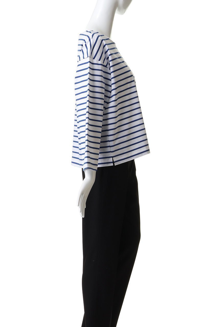 【ミディウミ/MidiUmi】のBD wide PO プルオーバー 人気、トレンドファッション・服の通販 founy(ファニー) 　ファッション　Fashion　レディースファッション　Fashion for Women　トップス・カットソー　Cut & Sew Tops　シャツ・ブラウス・オフィスカジュアル　Elegant Blouses & Button-Ups　ロングTシャツ・Tシャツ　Longline T-Shirts & Tees　カジュアルプルオーバー・ニットトップス　Pullovers & Knit Tops / Casual Pullovers　カットソー・ベーシックTシャツ　Cut-and-Sewn Tops / Stretch Tees & Basics　スリーブ　Sleeve, Long Sleeve / Short Sleeve　ボーダー　Border, Stripe　リラックス　Relax, Relaxed Fit　ロング　Long, Long-Length　ワイド　Wide, Wide Fit　other-3|ID: prp329100004875012 ipo3291000000036362242