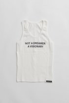 【プランク プロジェクト/PRANK PROJECT】のスローガンタンクトップ 人気、トレンドファッション・服の通販 founy(ファニー) ファッション Fashion レディースファッション Fashion for Women トップス・カットソー Cut & Sew Tops キャミソール&ノースリーブ Camisoles & Sleeveless Tops シャツ・ブラウス・オフィスカジュアル Elegant Blouses & Button-Ups ロングTシャツ・Tシャツ Longline T-Shirts & Tees カットソー・ベーシックTシャツ Cut-and-Sewn Tops / Stretch Tees & Basics おすすめ Recommended / Our Picks インナー Innerwear キャミソール Camisole, Spaghetti Strap Top ジャケット Jacket, Outerwear スポーティ Sporty, Casual Athletic タンク Tank Top, Sleeveless Top 再入荷 Restock / Back in Stock 吸水 Absorbent, Quick-Dry thumbnail WHT(ホワイト)|ID: prp329100004875015 ipo3291000000036362264