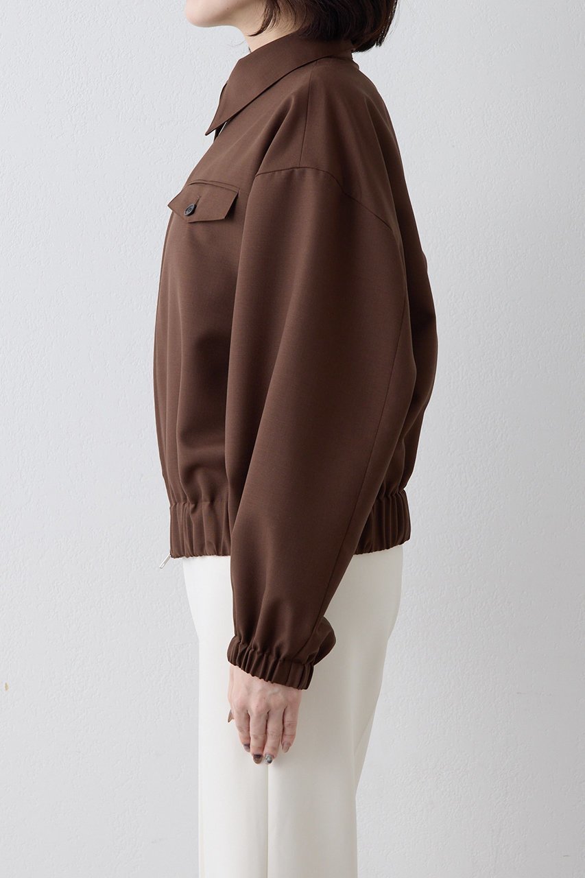 【ウィムガゼット/Whim Gazette】の平織りジップブルゾン 人気、トレンドファッション・服の通販 founy(ファニー) ファッション Fashion レディースファッション Fashion for Women アウター Coat / Outerwear Collection レディースジャケット・軽アウター Jackets ブルゾンジャケット・スポーティアウター Blouson Jackets おすすめ Recommended / Our Picks シンプル Simple, Minimal ジップ Zip, Zipper ジャケット Jacket, Outerwear セットアップ Set-Up, Coordinated Outfit バランス Balance, Style Balance ブルゾン Blouson, Bomber Jacket エレガント 上品 Elegant other-8|ID: prp329100004875025 ipo3291000000036362349