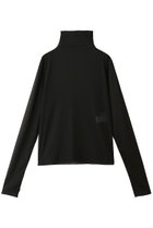 【デパリエ/DEPAREILLE】のシフォンハイネックブラウス 人気、トレンドファッション・服の通販 founy(ファニー) ファッション Fashion レディースファッション Fashion for Women トップス・カットソー Cut & Sew Tops シャツ・ブラウス・オフィスカジュアル Elegant Blouses & Button-Ups シンプル Simple, Minimal スリーブ Sleeve, Long Sleeve / Short Sleeve ハイネック High Neck, Mock Neck ロング Long, Long-Length エレガント 上品 Elegant thumbnail ブラック|ID: prp329100004875029 ipo3291000000036362380