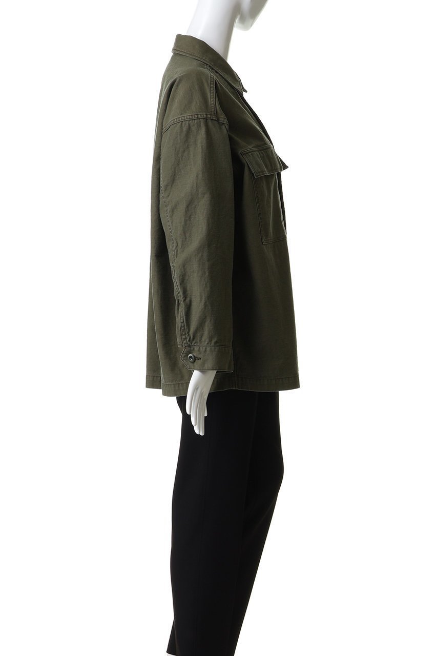 【サクラ/SACRA】のヴィンテージバックサテンシャツジャケット 人気、トレンドファッション・服の通販 founy(ファニー) 　ファッション　Fashion　レディースファッション　Fashion for Women　アウター　Coat / Outerwear Collection　レディースジャケット・軽アウター　Jackets　サテン　Satin, Glossy Fabric　ジャケット　Jacket, Outerwear　ストーン　Stone, Gem-Like　フラップ　Flap, Flap Pocket　ポケット　Pocket, Pocket Detail　ミリタリー　Military, Army Style　ヴィンテージ　Vintage Style　再入荷　Restock / Back in Stock　夏　Summer　春　Spring　S/S・春夏　SS, Spring/Summer, Warm Season　other-3|ID: prp329100004875108 ipo3291000000036362636