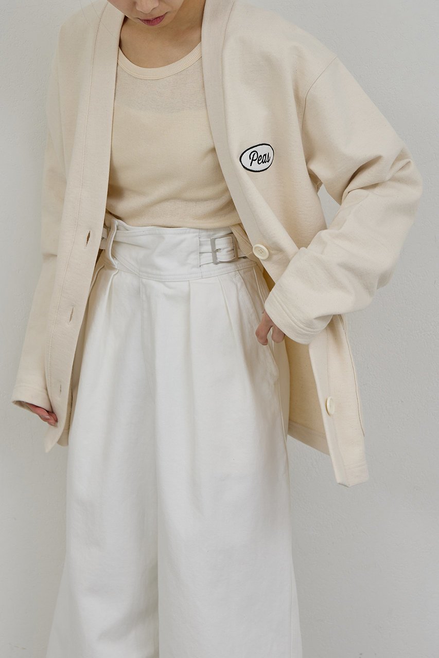 【ガリャルダガランテ/GALLARDAGALANTE】の【PEAS】スウェットカーディガン 人気、トレンドファッション・服の通販 founy(ファニー) 　ファッション　Fashion　レディースファッション　Fashion for Women　トップス・カットソー　Cut & Sew Tops　カーディガン・羽織り　Layered Style Cardigans　シャツ・ブラウス・オフィスカジュアル　Elegant Blouses & Button-Ups　レディースパーカー・カジュアルフーディー　Casual Hoodies & Sweatshirts　ロングTシャツ・Tシャツ　Longline T-Shirts & Tees　スウェット・クルーネックトップス　Sweatshirts & Crewnecks / Relaxed Fit Sweat Tops　カットソー・ベーシックTシャツ　Cut-and-Sewn Tops / Stretch Tees & Basics　カーディガン　Cardigan, Knitwear　ネップ　Nepp, Slub Yarn　ロング　Long, Long-Length　エレガント 上品　Elegant　別注　Limited Edition, Custom Order　春　Spring　other-6|ID: prp329100004875111 ipo3291000000036362667