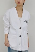 【ガリャルダガランテ/GALLARDAGALANTE】の【PEAS】スウェットカーディガン 人気、トレンドファッション・服の通販 founy(ファニー) ファッション Fashion レディースファッション Fashion for Women トップス・カットソー Cut & Sew Tops カーディガン・羽織り Layered Style Cardigans シャツ・ブラウス・オフィスカジュアル Elegant Blouses & Button-Ups レディースパーカー・カジュアルフーディー Casual Hoodies & Sweatshirts ロングTシャツ・Tシャツ Longline T-Shirts & Tees スウェット・クルーネックトップス Sweatshirts & Crewnecks / Relaxed Fit Sweat Tops カットソー・ベーシックTシャツ Cut-and-Sewn Tops / Stretch Tees & Basics カーディガン Cardigan, Knitwear ネップ Nepp, Slub Yarn ロング Long, Long-Length エレガント 上品 Elegant 別注 Limited Edition, Custom Order 春 Spring |ID:prp329100004875111