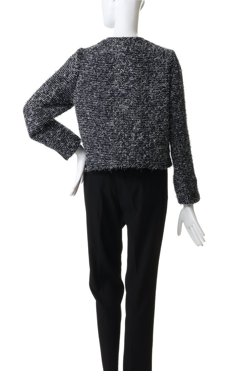 【ドメル/DOMELLE】のLINTON TWEED ジャケット 人気、トレンドファッション・服の通販 founy(ファニー) 　ファッション　Fashion　レディースファッション　Fashion for Women　アウター　Coat / Outerwear Collection　レディースジャケット・軽アウター　Jackets　おすすめ　Recommended / Our Picks　コンパクト　Compact, Small Size　サテン　Satin, Glossy Fabric　ジャケット　Jacket, Outerwear　セットアップ　Set-Up, Coordinated Outfit　ツイード　Twill, Twill Weave　ポケット　Pocket, Pocket Detail　メタル　Metal, Metal Parts　ワイド　Wide, Wide Fit　エレガント 上品　Elegant　新作・新入荷　New Arrivals / New In　other-4|ID: prp329100004875116 ipo3291000000036362709