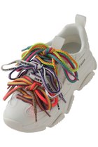 【スティーブマデン/STEVE MADDEN】のPRYCE-SML トリプルレースボリュームソールスニーカー 人気、トレンドファッション・服の通販 founy(ファニー) ファッション Fashion レディースファッション Fashion for Women クッション Cushion, Throw Pillow スニーカー Sneakers, Trainers トレンド Trend, Trending Now レース Lace, Lace Fabric thumbnail ホワイト/マルチ|ID: prp329100004875123 ipo3291000000036362778