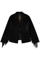 【シシ/sisii】のFRINGE ジャケット 人気、トレンドファッション・服の通販 founy(ファニー) ファッション Fashion レディースファッション Fashion for Women アウター Coat / Outerwear Collection レディースジャケット・軽アウター Jackets コンパクト Compact, Small Size ジャケット Jacket, Outerwear バランス Balance, Style Balance フリンジ Fringe, Tassel 新作・新入荷 New Arrivals / New In thumbnail スエードブラック|ID: prp329100004875131 ipo3291000000036362835