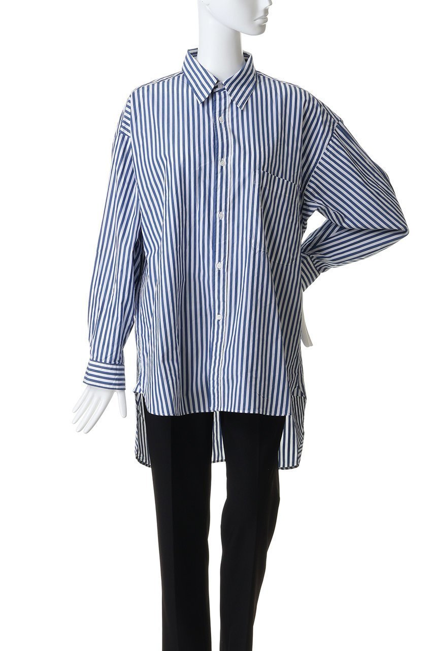 【ミディウミ/MidiUmi】のpatterned big shirt シャツ 人気、トレンドファッション・服の通販 founy(ファニー) 　ファッション　Fashion　レディースファッション　Fashion for Women　トップス・カットソー　Cut & Sew Tops　シャツ・ブラウス・オフィスカジュアル　Elegant Blouses & Button-Ups　スラックス　Slacks, Dress Pants　スリーブ　Sleeve, Long Sleeve / Short Sleeve　ダウン　Down, Puffer　デニム　Denim, Jeans Material　リラックス　Relax, Relaxed Fit　ロング　Long, Long-Length　エレガント 上品　Elegant　other-2|ID: prp329100004875132 ipo3291000000036362846