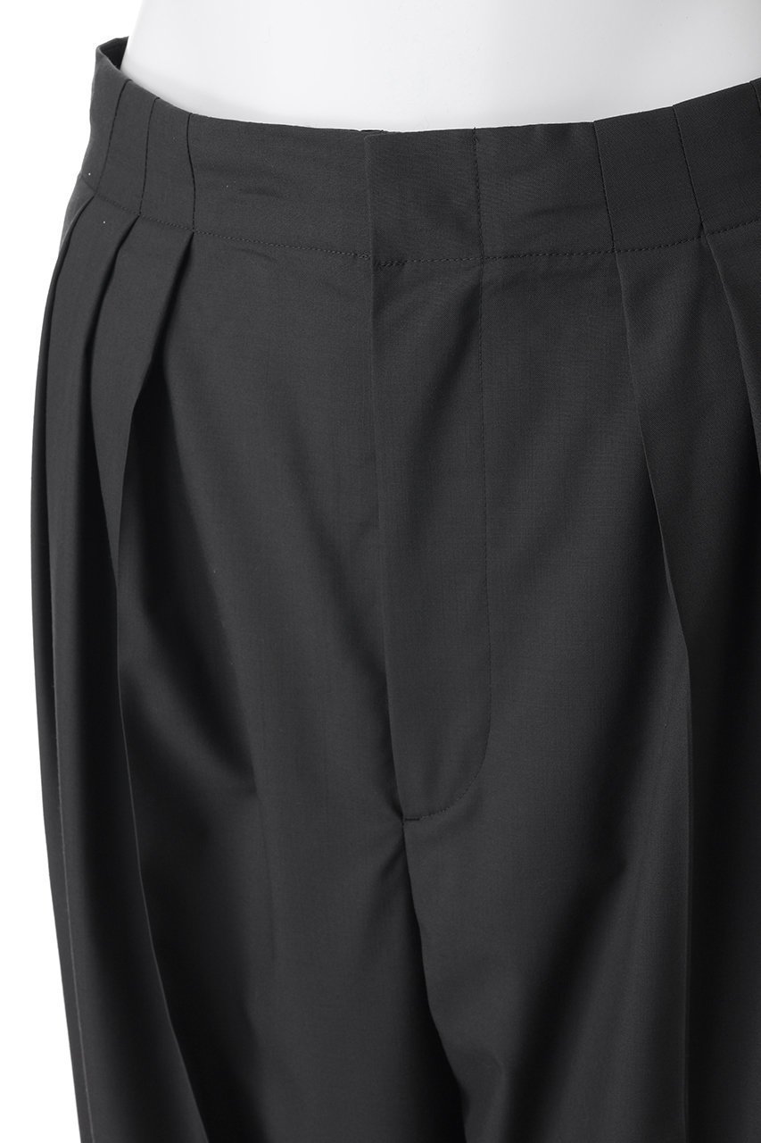 【バウト/BOWTE】のEXTRA FINE WORSTED TOROPICAL TUCKED RELAX WIDE PANTS 人気、トレンドファッション・服の通販 founy(ファニー) 　ファッション　Fashion　レディースファッション　Fashion for Women　パンツ　Pants & Trousers　リュクス　Luxury, Elegant, High-End, Chic　エレガント 上品　Elegant　other-5|ID: prp329100004875136 ipo3291000000036362873