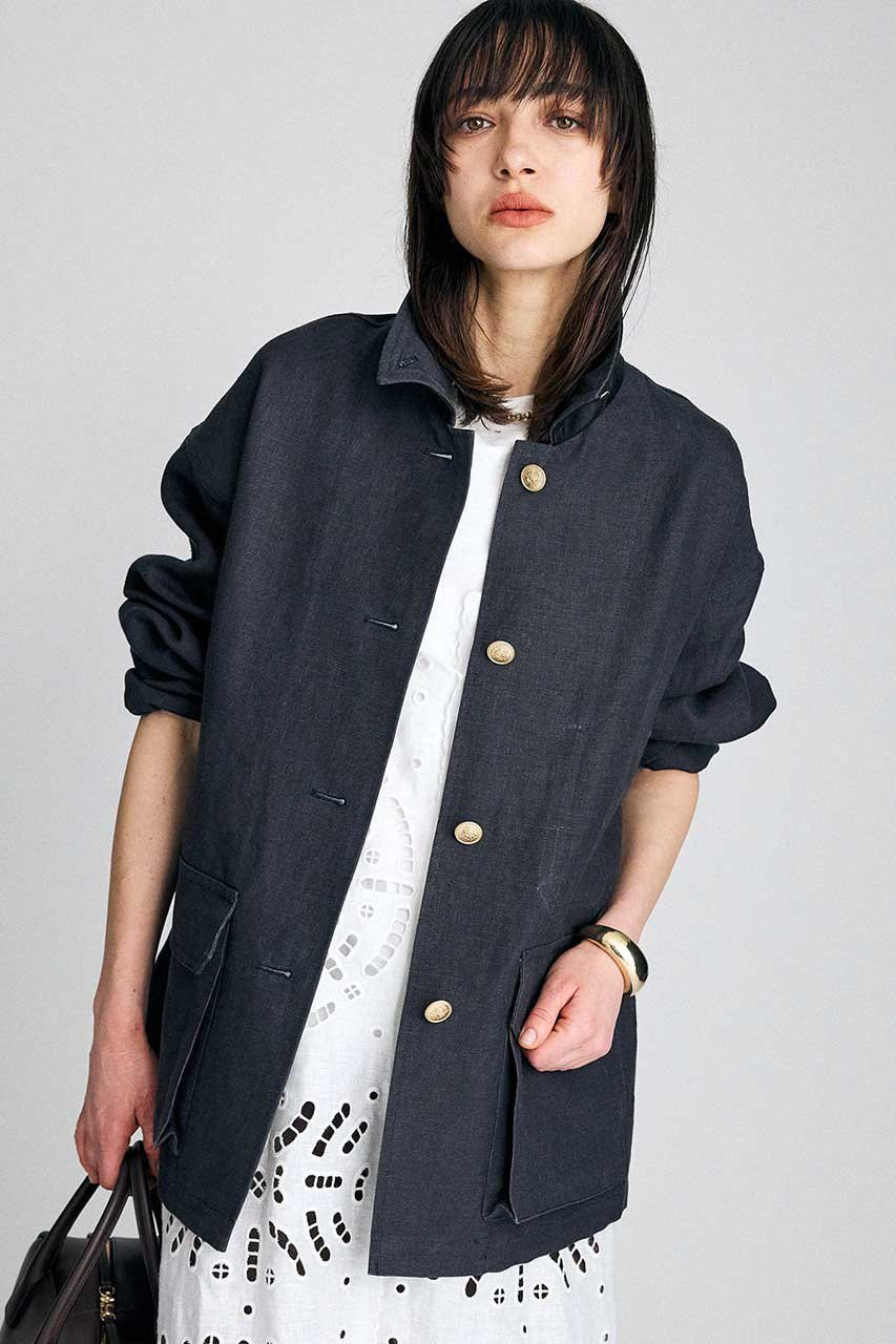 【ブリル/BRILL】のヘンプカバーオール 人気、トレンドファッション・服の通販 founy(ファニー) 　ファッション　Fashion　レディースファッション　Fashion for Women　アウター　Coat / Outerwear Collection　レディースジャケット・軽アウター　Jackets　オックス　Oxford Fabric　ジャケット　Jacket, Outerwear　other-2|ID: prp329100004875138 ipo3291000000036362880