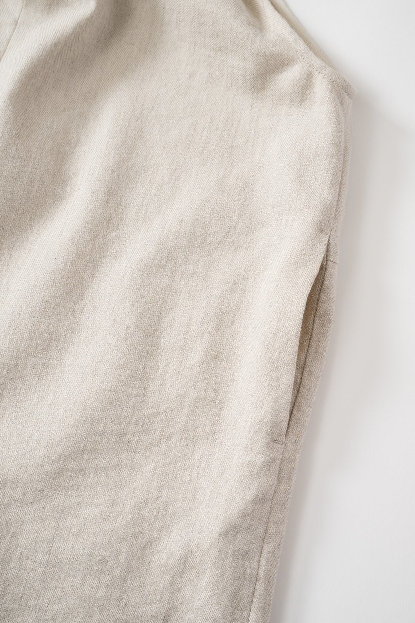 【プリスティン/PRISTINE】のコットンリネンツイルオールインワン 人気、トレンドファッション・服の通販 founy(ファニー) 　ファッション　Fashion　レディースファッション　Fashion for Women　パンツ　Pants & Trousers　アクセサリー　Fashion Accessories　シンプル　Simple, Minimal　ツイル　Twist, Twisted Detail　ドレープ　Drape, Draping Fabric　ボトム　Bottoms, Lower Wear　リネン　Linen, Linen Fabric　エレガント 上品　Elegant　長袖　Long Sleeve, Full Sleeve　other-4|ID: prp329100004875156 ipo3291000000036363045