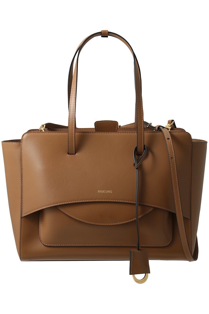 【その他のブランド/Other】のFLAP L トートバッグ インテリア・キッズ・メンズ・レディースファッション・服の通販 founy(ファニー) 　ファッション　Fashion　レディースファッション　Fashion for Women　バッグ　Bags　イタリア　Italy　スクエア　Square, Square Shape　スタイリッシュ　Stylish, Fashionable　フォルム　Silhouette, Form　ポーチ　Pouch, Small Case　キャラメル|ID: prp329100004875161 ipo3291000000036363086