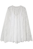 【カナコ サカイ/KANAKO SAKAI】のレース ケープ 人気、トレンドファッション・服の通販 founy(ファニー) ファッション Fashion レディースファッション Fashion for Women トップス・カットソー Cut & Sew Tops シャツ・ブラウス・オフィスカジュアル Elegant Blouses & Button-Ups シンプル Simple, Minimal スリーブ Sleeve, Long Sleeve / Short Sleeve タンク Tank Top, Sleeveless Top レース Lace, Lace Fabric ロング Long, Long-Length thumbnail ホワイト|ID: prp329100004875166 ipo3291000000036363126