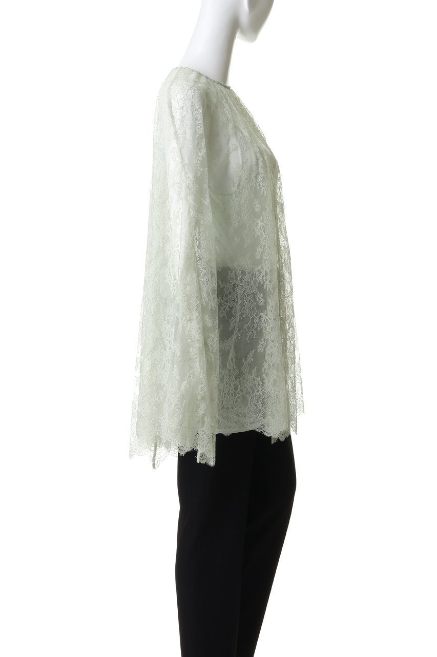 【カナコ サカイ/KANAKO SAKAI】のレース ケープ 人気、トレンドファッション・服の通販 founy(ファニー) 　ファッション　Fashion　レディースファッション　Fashion for Women　トップス・カットソー　Cut & Sew Tops　シャツ・ブラウス・オフィスカジュアル　Elegant Blouses & Button-Ups　シンプル　Simple, Minimal　スリーブ　Sleeve, Long Sleeve / Short Sleeve　タンク　Tank Top, Sleeveless Top　レース　Lace, Lace Fabric　ロング　Long, Long-Length　other-3|ID: prp329100004875166 ipo3291000000036363131