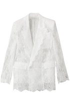 【カナコ サカイ/KANAKO SAKAI】のレース テーラード ブレザー 人気、トレンドファッション・服の通販 founy(ファニー) ファッション Fashion レディースファッション Fashion for Women アウター Coat / Outerwear Collection レディースジャケット・軽アウター Jackets ジャケット Jacket, Outerwear テーラード Tailored, Tailored Fit マニッシュ Mannish, Boyish レース Lace, Lace Fabric エレガント 上品 Elegant thumbnail ホワイト|ID: prp329100004875168 ipo3291000000036363136