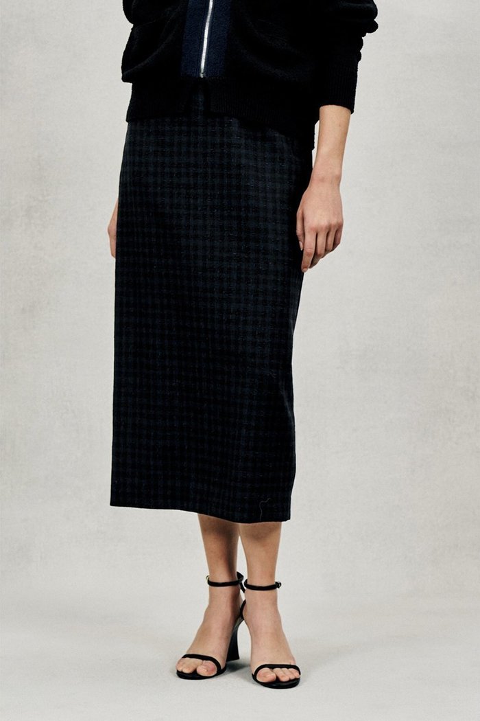 【オブリオ/AUBRIOT】のネップツイードギンガムペンシルスカート インテリア・キッズ・メンズ・レディースファッション・服の通販 founy(ファニー) https://founy.com/ ファッション Fashion レディースファッション Fashion for Women スカート Skirts ロングスカート Long Skirts / Maxi & Midi Skirts イタリア Italy ギンガム Gingham, Gingham Fabric チェック Check, Plaid, Tartan ツイード／ツィード Choker, Choker Necklace ネップ Nepp, Slub Yarn ペンシル Pencil, Pencil Skirt モダン Modern, Contemporary ロング Long, Long-Length 再入荷 Restock / Back in Stock |ID: prp329100004875171 ipo3291000000036363163