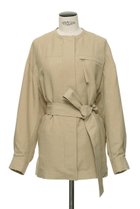 【オブリオ/AUBRIOT】のライトペーパーツイルワークジャケット 人気、トレンドファッション・服の通販 founy(ファニー) ファッション Fashion レディースファッション Fashion for Women アウター Coat / Outerwear Collection レディースジャケット・軽アウター Jackets イタリア Italy ジャケット Jacket, Outerwear ワーク Workwear, Utility Style 軽量 Lightweight, Ultra Light thumbnail ベージュ|ID: prp329100004875172 ipo3291000000036363174