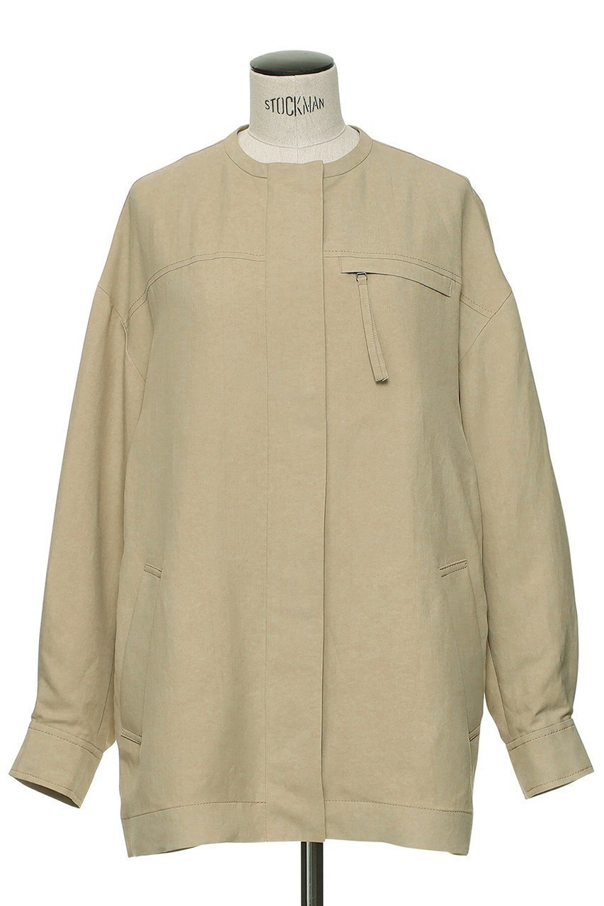 【オブリオ/AUBRIOT】のライトペーパーツイルワークジャケット 人気、トレンドファッション・服の通販 founy(ファニー) 　ファッション　Fashion　レディースファッション　Fashion for Women　アウター　Coat / Outerwear Collection　レディースジャケット・軽アウター　Jackets　イタリア　Italy　ジャケット　Jacket, Outerwear　ワーク　Workwear, Utility Style　軽量　Lightweight, Ultra Light　other-8|ID: prp329100004875172 ipo3291000000036363181