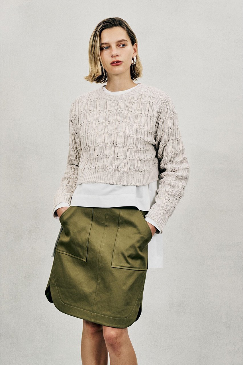 【オブリオ/AUBRIOT】のスフィンジコットンシルククルーネックニット 人気、トレンドファッション・服の通販 founy(ファニー) 　ファッション　Fashion　レディースファッション　Fashion for Women　トップス・カットソー　Cut & Sew Tops　ニット　Knit Tops & Sweaters　カジュアルプルオーバー・ニットトップス　Pullovers & Knit Tops / Casual Pullovers　クラシック　Classic, Timeless Style　シルク　Silk, 100% Silk　ミックス　Mix, Mixed Style　エレガント 上品　Elegant　 other-1|ID: prp329100004875174 ipo3291000000036363183