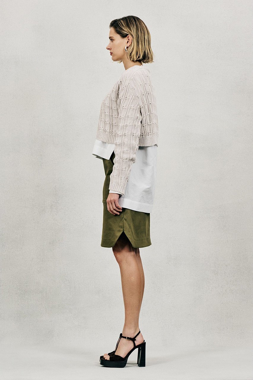 【オブリオ/AUBRIOT】のスフィンジコットンシルククルーネックニット 人気、トレンドファッション・服の通販 founy(ファニー) 　ファッション　Fashion　レディースファッション　Fashion for Women　トップス・カットソー　Cut & Sew Tops　ニット　Knit Tops & Sweaters　カジュアルプルオーバー・ニットトップス　Pullovers & Knit Tops / Casual Pullovers　クラシック　Classic, Timeless Style　シルク　Silk, 100% Silk　ミックス　Mix, Mixed Style　エレガント 上品　Elegant　other-5|ID: prp329100004875174 ipo3291000000036363192