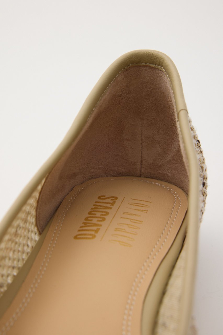 【スタッカート/STACCATO】のマリンフラットショーズ 人気、トレンドファッション・服の通販 founy(ファニー) 　ファッション　Fashion　レディースファッション　Fashion for Women　クッション　Cushion, Throw Pillow　シューズ　Shoes, Footwear　ストーン　Stone, Gem-Like　パール　Pearl, Pearl Accent　フラット　Flat, Flat Shoes　メッシュ　Mesh, Net Fabric　モチーフ　Motif, Design Theme　夏　Summer　春　Spring　S/S・春夏　SS, Spring/Summer, Warm Season　other-8|ID: prp329100004875186 ipo3291000000036363280