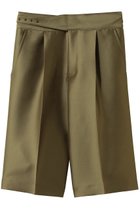 【エムフィル/M Fil】のシルキーWクロス ハーフパンツ 人気、トレンドファッション・服の通販 founy(ファニー) ファッション Fashion レディースファッション Fashion for Women パンツ Pants & Trousers ショートパンツ・ハーフパンツ High-Waisted & Relaxed Shorts ショート Short, Short Length ハーフ Half, Half-Length フィット Fit, Slim Fit ミリタリー Military, Army Style リラックス Relax, Relaxed Fit エレガント 上品 Elegant thumbnail カーキ|ID: prp329100004875190 ipo3291000000036363295