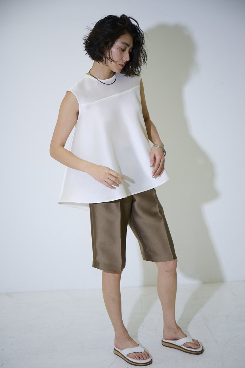 【エムフィル/M Fil】のシルキーWクロス ハーフパンツ 人気、トレンドファッション・服の通販 founy(ファニー) 　ファッション　Fashion　レディースファッション　Fashion for Women　パンツ　Pants & Trousers　ショートパンツ・ハーフパンツ　High-Waisted & Relaxed Shorts　ショート　Short, Short Length　ハーフ　Half, Half-Length　フィット　Fit, Slim Fit　ミリタリー　Military, Army Style　リラックス　Relax, Relaxed Fit　エレガント 上品　Elegant　other-7|ID: prp329100004875190 ipo3291000000036363304