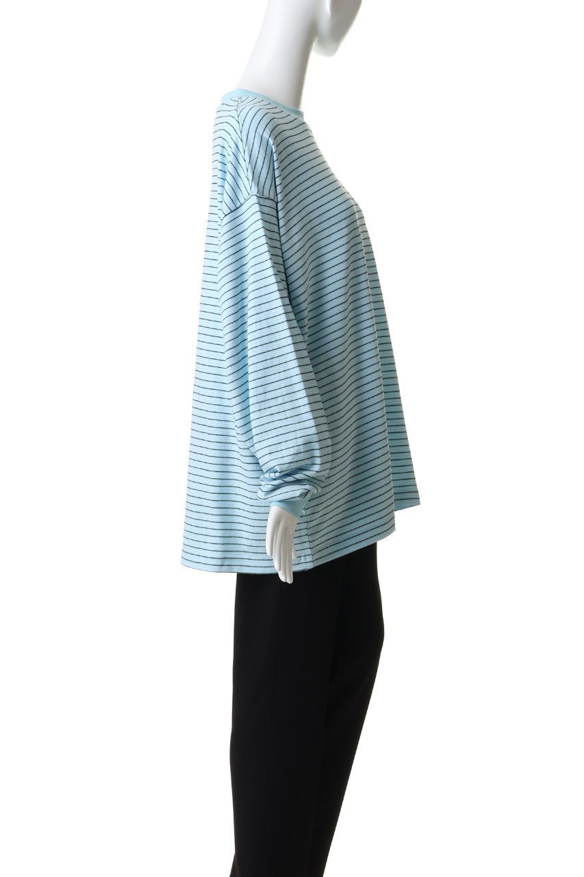 【エビコン/EVCON】の【UNISEX】BORDER WIDE L/S TEE 人気、トレンドファッション・服の通販 founy(ファニー) 　ファッション　Fashion　レディースファッション　Fashion for Women　トップス・カットソー　Cut & Sew Tops　シャツ・ブラウス・オフィスカジュアル　Elegant Blouses & Button-Ups　ロングTシャツ・Tシャツ　Longline T-Shirts & Tees　カットソー・ベーシックTシャツ　Cut-and-Sewn Tops / Stretch Tees & Basics　ユニセックス　Unisex, Genderless　スリーブ　Sleeve, Long Sleeve / Short Sleeve　バランス　Balance, Style Balance　ボトム　Bottoms, Lower Wear　ボーダー　Border, Stripe　ロング　Long, Long-Length　ワイド　Wide, Wide Fit　other-3|ID: prp329100004875202 ipo3291000000036363384