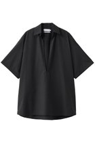 【グラフペーパー/Graphpaper】の【UNISEX】Fine Wool Heather S/S Skipper Shirt 人気、トレンドファッション・服の通販 founy(ファニー) ファッション Fashion レディースファッション Fashion for Women トップス・カットソー Cut & Sew Tops シャツ・ブラウス・オフィスカジュアル Elegant Blouses & Button-Ups ユニセックス Unisex, Genderless ショート Short, Short Length スキッパー Skipper, Open Collar スリーブ Sleeve, Long Sleeve / Short Sleeve ハーフ Half, Half-Length 夏 Summer 定番 Standard, Basic Item 春 Spring S/S・春夏 SS, Spring/Summer, Warm Season thumbnail CHARCOAL|ID: prp329100004875208 ipo3291000000036363410