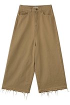 【ウーア/Uhr】のワイド ルーズ チノ パンツ 人気、トレンドファッション・服の通販 founy(ファニー) ファッション Fashion レディースファッション Fashion for Women パンツ Pants & Trousers ダメージ Distressed, Destroyed ルーズ Loose, Oversized ワイド Wide, Wide Fit thumbnail ベージュ|ID: prp329100004875217 ipo3291000000036363470
