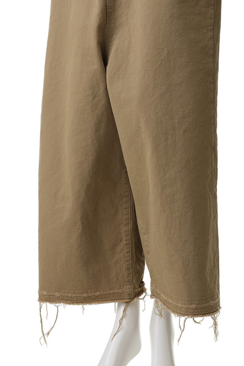 【ウーア/Uhr】のワイド ルーズ チノ パンツ 人気、トレンドファッション・服の通販 founy(ファニー) 　ファッション　Fashion　レディースファッション　Fashion for Women　パンツ　Pants & Trousers　ダメージ　Distressed, Destroyed　ルーズ　Loose, Oversized　ワイド　Wide, Wide Fit　other-6|ID: prp329100004875217 ipo3291000000036363476