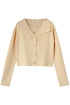 【ウーア/Uhr】のショート カーディガン 人気、トレンドファッション・服の通販 founy(ファニー) ファッション Fashion レディースファッション Fashion for Women トップス・カットソー Cut & Sew Tops ニット Knit Tops & Sweaters カーディガン・羽織り Layered Style Cardigans カーディガン Cardigan, Knitwear コンパクト Compact, Small Size ショート Short, Short Length トレンド Trend, Trending Now ボトム Bottoms, Lower Wear thumbnail クリーム|ID: prp329100004875219 ipo3291000000036363483