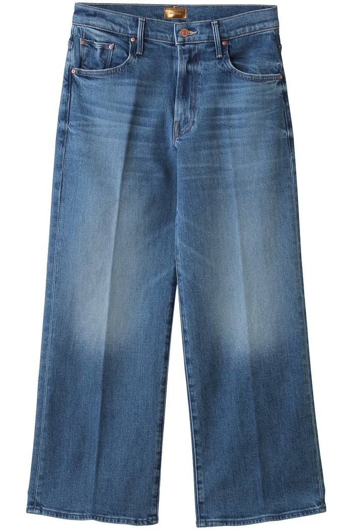 【マザー/MOTHER】のTHE MID RISE MAVEN ANKLE ストレートクロップドデニム (AYG) インテリア・キッズ・メンズ・レディースファッション・服の通販 founy(ファニー) https://founy.com/ ファッション Fashion レディースファッション Fashion for Women パンツ Pants & Trousers デニムパンツ・ジーンズ・美脚デニム Denim Jeans & Pants クロップド Cropped, Short Length ストレート Straight, Straight Cut ダメージ Distressed, Destroyed デニム Denim, Jeans Material バランス Balance, Style Balance |ID: prp329100004875236 ipo3291000000036363594