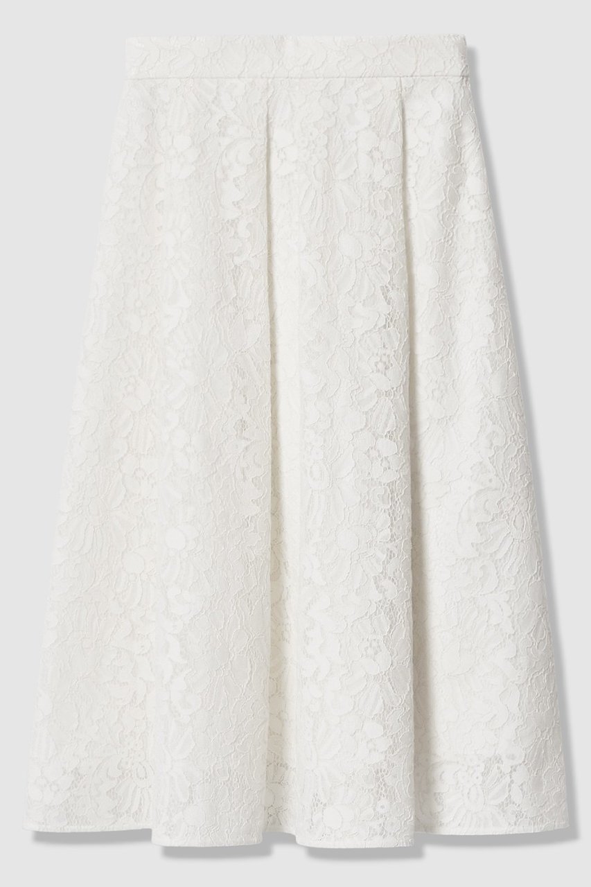 【アナイ/ANAYI】の【セットアップ対応商品】メッシュレースタック スカート インテリア・キッズ・メンズ・レディースファッション・服の通販 founy(ファニー) 　ファッション　Fashion　レディースファッション　Fashion for Women　セットアップ　Matching Sets　スカート・ミニ/ミディ/マキシ　Skirts / Mini, Midi & Maxi Skirts　スカート　Skirts　おすすめ　Recommended / Our Picks　セットアップ　Set-Up, Coordinated Outfit　チュール　Tulip, Tulip Motif　フォルム　Silhouette, Form　ブルゾン　Blouson, Bomber Jacket　ボンディング　Bonding, Bonded Fabric　メッシュ　Mesh, Net Fabric　モチーフ　Motif, Design Theme　レース　Lace, Lace Fabric　再入荷　Restock / Back in Stock　春　Spring　オフホワイト|ID: prp329100004875240 ipo3291000000036363631