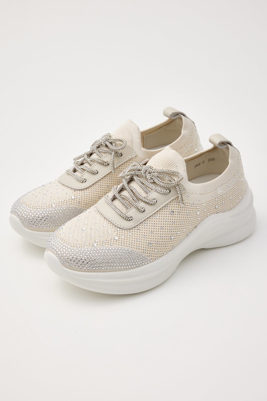 【スタッカート/STACCATO】のドルチェコードレースアップライトスリッポンコア 人気、トレンドファッション・服の通販 founy(ファニー) 　ファッション　Fashion　レディースファッション　Fashion for Women　クリスタル　Crystal, Swarovski　シューズ　Shoes, Footwear　ストーン　Stone, Gem-Like　フラット　Flat, Flat Shoes　レース　Lace, Lace Fabric　人気　Popular, Best Seller　定番　Standard, Basic Item　軽量　Lightweight, Ultra Light　 other-1|ID: prp329100004875245 ipo3291000000036363665