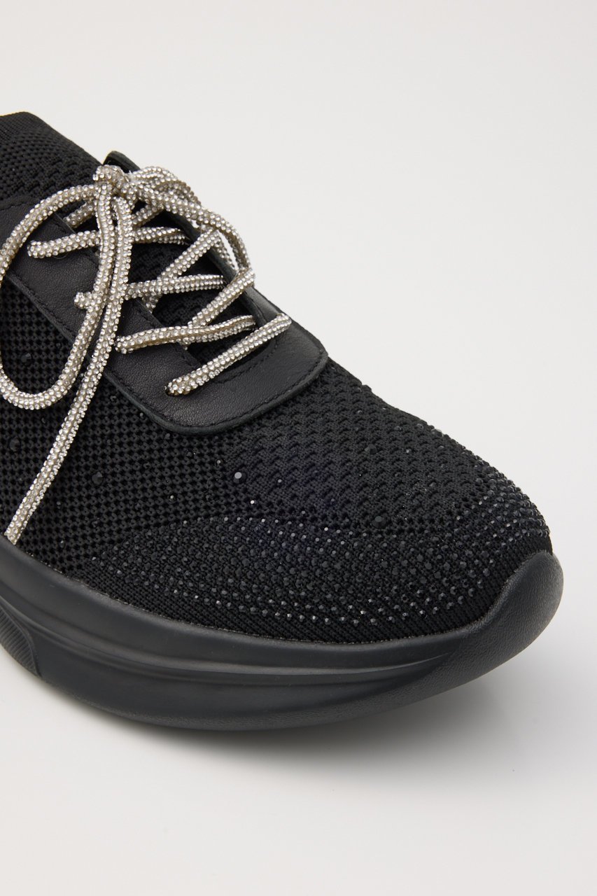 【スタッカート/STACCATO】のドルチェコードレースアップライトスリッポンコア 人気、トレンドファッション・服の通販 founy(ファニー) 　ファッション　Fashion　レディースファッション　Fashion for Women　クリスタル　Crystal, Swarovski　シューズ　Shoes, Footwear　ストーン　Stone, Gem-Like　フラット　Flat, Flat Shoes　レース　Lace, Lace Fabric　人気　Popular, Best Seller　定番　Standard, Basic Item　軽量　Lightweight, Ultra Light　other-6|ID: prp329100004875245 ipo3291000000036363676