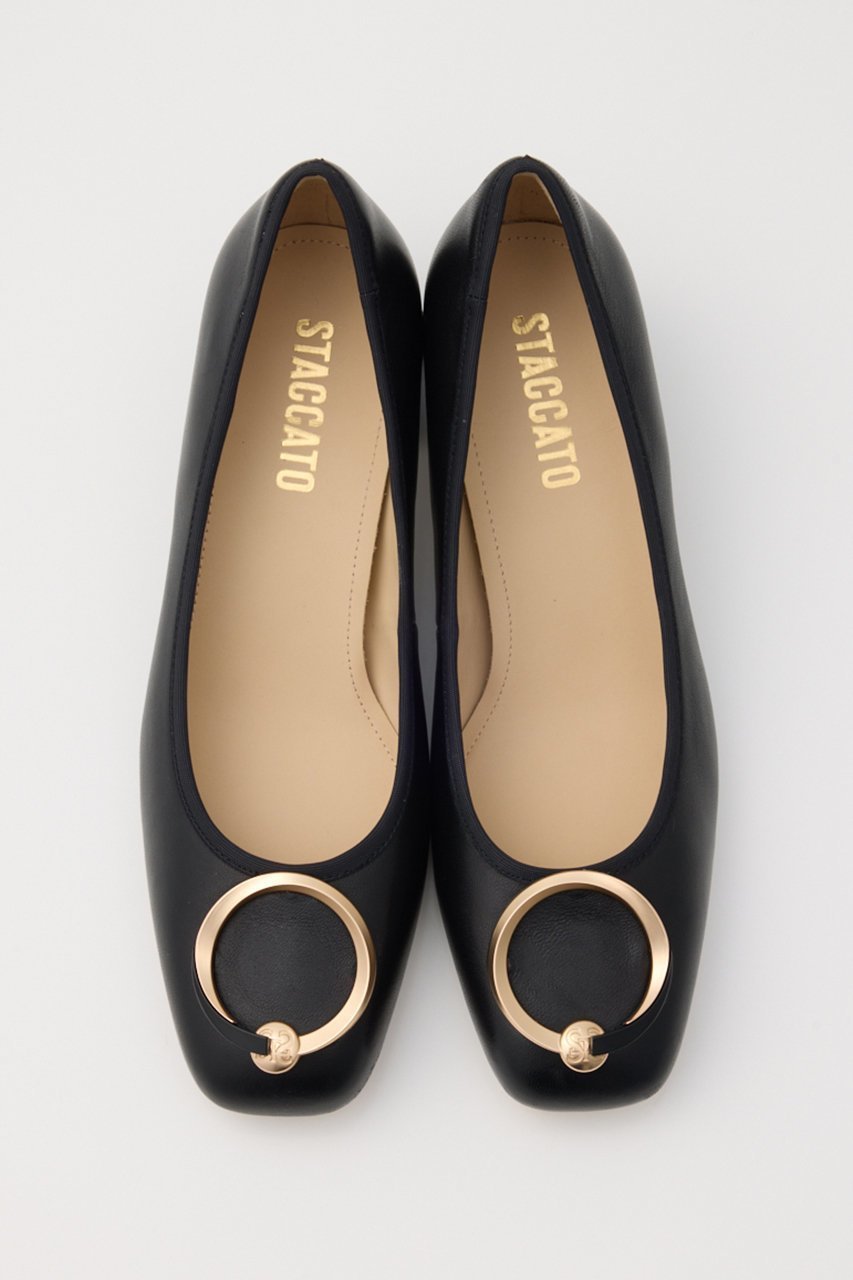 【スタッカート/STACCATO】のモナソフティバレエシューズ 人気、トレンドファッション・服の通販 founy(ファニー) 　ファッション　Fashion　レディースファッション　Fashion for Women　シューズ　Shoes, Footwear　シンプル　Simple, Minimal　バレエ　Ballet, Ballet Style　フラット　Flat, Flat Shoes　メタル　Metal, Metal Parts　エレガント 上品　Elegant　再入荷　Restock / Back in Stock　other-2|ID: prp329100004875250 ipo3291000000036363707