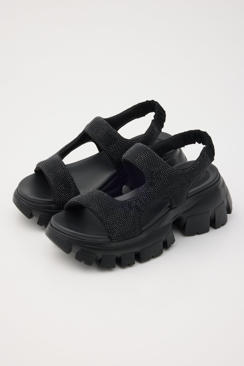 【スタッカート/STACCATO】のコスモスラギッドソールサンダル 人気、トレンドファッション・服の通販 founy(ファニー) 　ファッション　Fashion　レディースファッション　Fashion for Women　ギャザー　Gathered, Ruffled　サンダル　Sandals, Summer Shoes　シルバー　Silver, Metallic Silver　ストーン　Stone, Gem-Like　スポーツ　Sports, Activewear　フィット　Fit, Slim Fit　フォルム　Silhouette, Form　人気　Popular, Best Seller　定番　Standard, Basic Item　 other-1|ID: prp329100004875253 ipo3291000000036363730