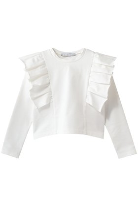 【ティアラ/Tiara】のフリルスウェット 人気、トレンドファッション・服の通販 founy(ファニー) ファッション Fashion レディースファッション Fashion for Women トップス・カットソー Cut & Sew Tops シャツ・ブラウス・オフィスカジュアル Elegant Blouses & Button-Ups レディースパーカー・カジュアルフーディー Casual Hoodies & Sweatshirts ロングTシャツ・Tシャツ Longline T-Shirts & Tees スウェット・クルーネックトップス Sweatshirts & Crewnecks / Relaxed Fit Sweat Tops カットソー・ベーシックTシャツ Cut-and-Sewn Tops / Stretch Tees & Basics おすすめ Recommended / Our Picks クロップド Cropped, Short Length スウェット / スエット Sweatshirt, Sweatwear フェミニン Feminine, Girly フリル Frill, Ruffle 新作・新入荷 New Arrivals / New In |ID:prp329100004875268