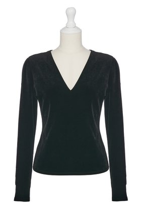 【デイジーリン/DAISY LIN】 Velour Top “Cool Lady”人気、トレンドファッション・服の通販 founy(ファニー) ファッション Fashion レディースファッション Fashion for Women トップス・カットソー Cut & Sew Tops シャツ・ブラウス・オフィスカジュアル Elegant Blouses & Button-Ups ロングTシャツ・Tシャツ Longline T-Shirts & Tees カットソー・ベーシックTシャツ Cut-and-Sewn Tops / Stretch Tees & Basics ベロアトップス Velour Tops / Velvet-Look Items シンプル Simple, Minimal ストレッチ Stretch, Stretchy Fabric スリーブ Sleeve, Long Sleeve / Short Sleeve ロング Long, Long-Length エレガント 上品 Elegant 新作・新入荷 New Arrivals / New In |ID:prp329100004875288