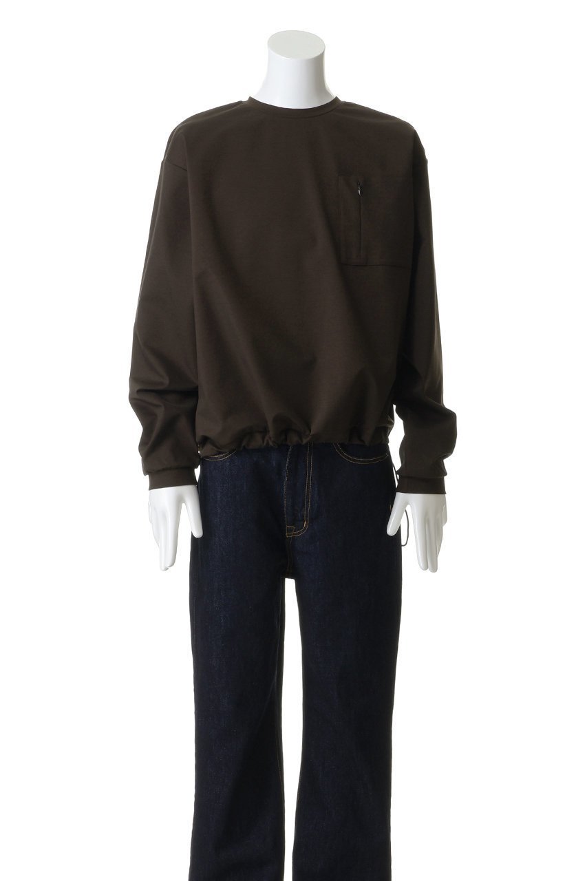 【ミディウミソリッド/MIDIUMISOLID / MEN】の【MEN】compression P/O プルオーバー 人気、トレンドファッション・服の通販 founy(ファニー) 　ファッション　Fashion　メンズファッション　Fashion for Men　トップス・カットソー　Cut & Sew Tops　メンズシャツ　Shirts　スリーブ　Sleeve, Long Sleeve / Short Sleeve　バランス　Balance, Style Balance　ベーシック　Basic, Essential　ボトム　Bottoms, Lower Wear　ロング　Long, Long-Length　新作・新入荷　New Arrivals / New In　other-6|ID: prp329100004875291 ipo3291000000036364034