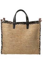 【ア ヴァケーション/A VACATION】のTANK RAFFIA トートバッグ 人気、トレンドファッション・服の通販 founy(ファニー) ファッション Fashion レディースファッション Fashion for Women バッグ Bags シンプル Simple, Minimal ジャカード／ジャガード Jacquard, Woven Pattern フィット Fit, Slim Fit フォルム Silhouette, Form ラフィア Raffia, Natural Straw 新作・新入荷 New Arrivals / New In thumbnail レオパード|ID: prp329100004875330 ipo3291000000036364295