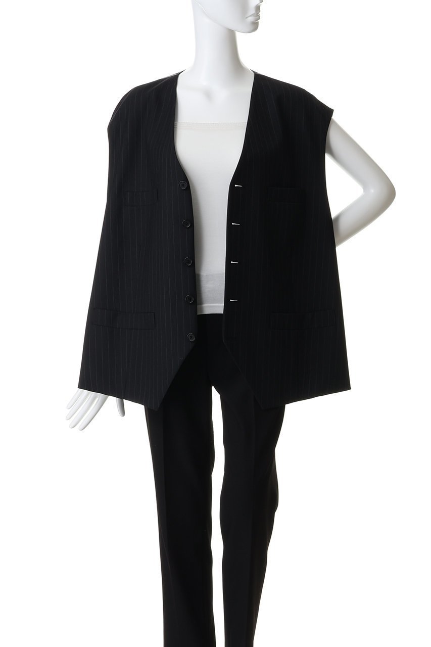 【アンスクリア/INSCRIRE】のウール オーバー サイズ ジレ 人気、トレンドファッション・服の通販 founy(ファニー) 　ファッション　Fashion　レディースファッション　Fashion for Women　アウター　Coat / Outerwear Collection　レディースジャケット・軽アウター　Jackets　ジャケット　Jacket, Outerwear　タートルネック　Turtleneck, High Neck　ベスト　Vest, Waistcoat　マニッシュ　Mannish, Boyish　新作・新入荷　New Arrivals / New In　other-7|ID: prp329100004875331 ipo3291000000036364307