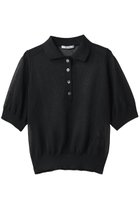 【スローン/SLOANE】の12G二重臼天竺 ラメシアー半袖ポロ 人気、トレンドファッション・服の通販 founy(ファニー) ファッション Fashion レディースファッション Fashion for Women トップス・カットソー Cut & Sew Tops シャツ・ブラウス・オフィスカジュアル Elegant Blouses & Button-Ups ポロシャツ・きれいめカジュアル Smart-Casual Polo Tops クラシカル Classical, Vintage-Inspired コンパクト Compact, Small Size シアー Sheer, See-Through スリーブ Sleeve, Long Sleeve / Short Sleeve トレンド Trend, Trending Now バランス Balance, Style Balance フィット Fit, Slim Fit ポロシャツ Polo Shirt, Collared Tee 半袖 Short Sleeve, Half Sleeve 新作・新入荷 New Arrivals / New In thumbnail ブラック|ID: prp329100004875342 ipo3291000000036364373