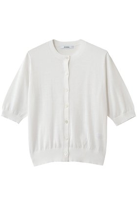 【スローン/SLOANE】の16G天竺 リサイクルポリエステル×コットン 6分袖 クルーネックカーディガン 人気、トレンドファッション・服の通販 founy(ファニー) ファッション Fashion レディースファッション Fashion for Women トップス・カットソー Cut & Sew Tops カーディガン・羽織り Layered Style Cardigans シャツ・ブラウス・オフィスカジュアル Elegant Blouses & Button-Ups ロングTシャツ・Tシャツ Longline T-Shirts & Tees カットソー・ベーシックTシャツ Cut-and-Sewn Tops / Stretch Tees & Basics カーディガン Cardigan, Knitwear 新作・新入荷 New Arrivals / New In |ID:prp329100004875348