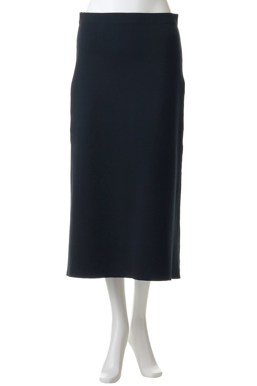 【スローン/SLOANE】の16Gスムース編み ポリエステル×キュプラ×コットン スカート 人気、トレンドファッション・服の通販 founy(ファニー) 　ファッション　Fashion　レディースファッション　Fashion for Women　スカート　Skirts　ロングスカート　Long Skirts / Maxi & Midi Skirts　キュプラ　Cupro, Eco Fabric　ショート　Short, Short Length　バランス　Balance, Style Balance　ロング　Long, Long-Length　抗菌　Antibacterial, Bacteria-Resistant　新作・新入荷　New Arrivals / New In　other-2|ID: prp329100004875349 ipo3291000000036364421