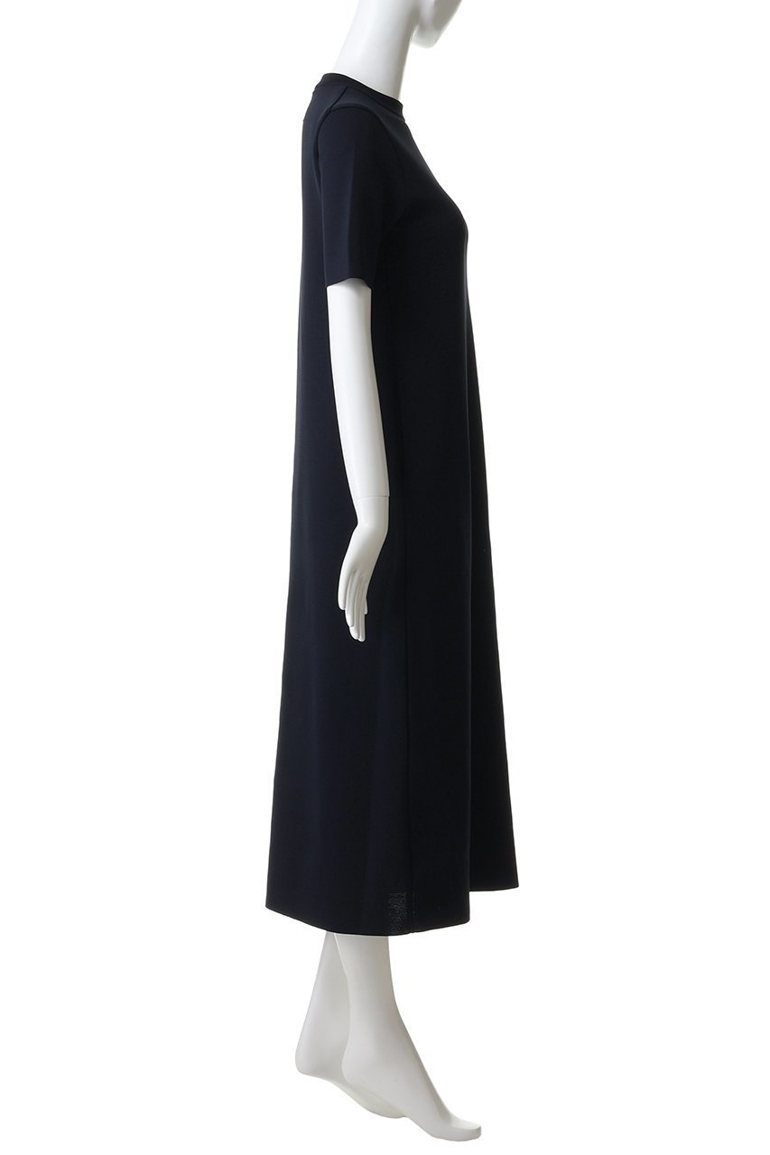 【スローン/SLOANE】の14Gミラノリブ ポリエステル×キュプラ×コットン 半袖クルーネック ワンピース 人気、トレンドファッション・服の通販 founy(ファニー) 　ファッション　Fashion　レディースファッション　Fashion for Women　ワンピース　Dresses　チュニック　Tunic Tops & Dresses　キュプラ　Cupro, Eco Fabric　チュニック　Tunic, Long Top　ミラノリブ　Milano Rib, Milano Stitch　ロング　Long, Long-Length　エレガント 上品　Elegant　半袖　Short Sleeve, Half Sleeve　抗菌　Antibacterial, Bacteria-Resistant　新作・新入荷　New Arrivals / New In　other-3|ID: prp329100004875351 ipo3291000000036364433